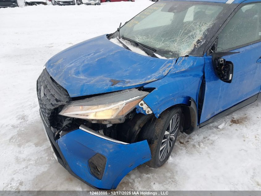 2021 Nissan Kicks Sv VIN: 3N1CP5CV1ML540384 Lot: 12483885