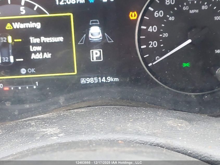 2021 Nissan Kicks Sv VIN: 3N1CP5CV1ML540384 Lot: 12483885