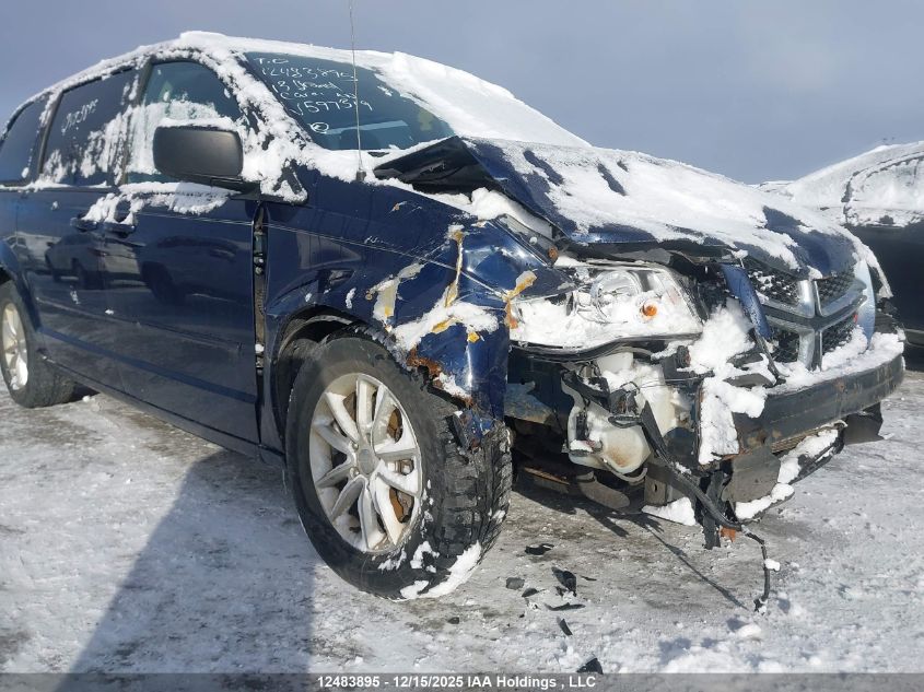 2013 Dodge Grand Caravan Se/Sxt VIN: 2C4RDGBG9DR597319 Lot: 12483895