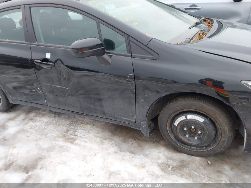 2015 Honda Civic Lx VIN: 2HGFB2F47FH047025 Lot: 12483897