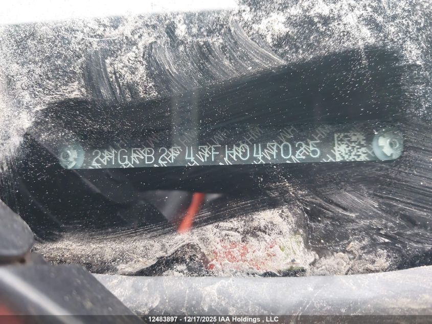 2015 Honda Civic Lx VIN: 2HGFB2F47FH047025 Lot: 12483897