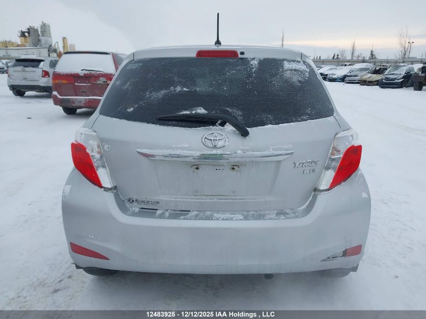 2014 Toyota Yaris Le VIN: VNKKTUD31EA010315 Lot: 12483925
