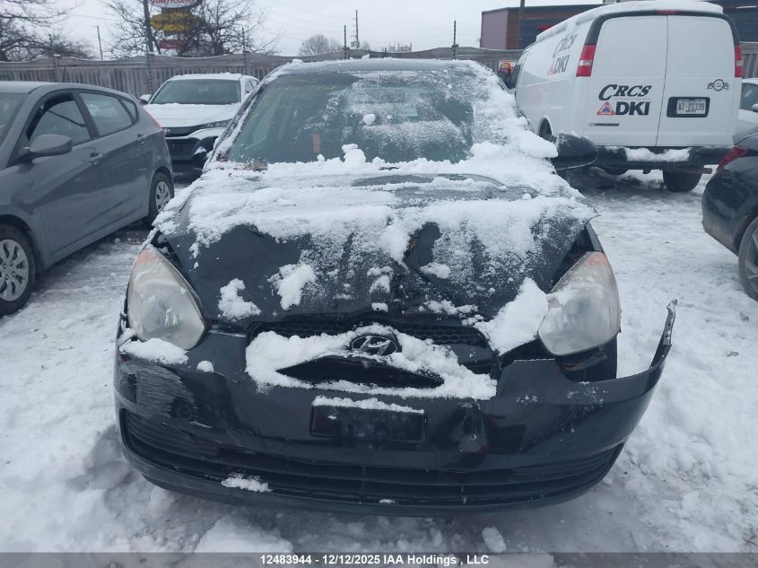 2008 Hyundai Accent Gl/Gl Sport/L VIN: KMHCN35C08U071718 Lot: 12483944