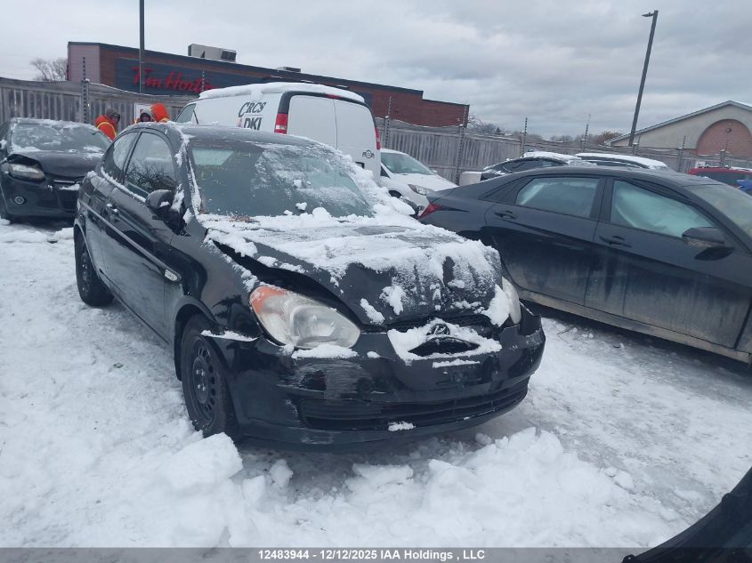 2008 Hyundai Accent Gl/Gl Sport/L VIN: KMHCN35C08U071718 Lot: 12483944