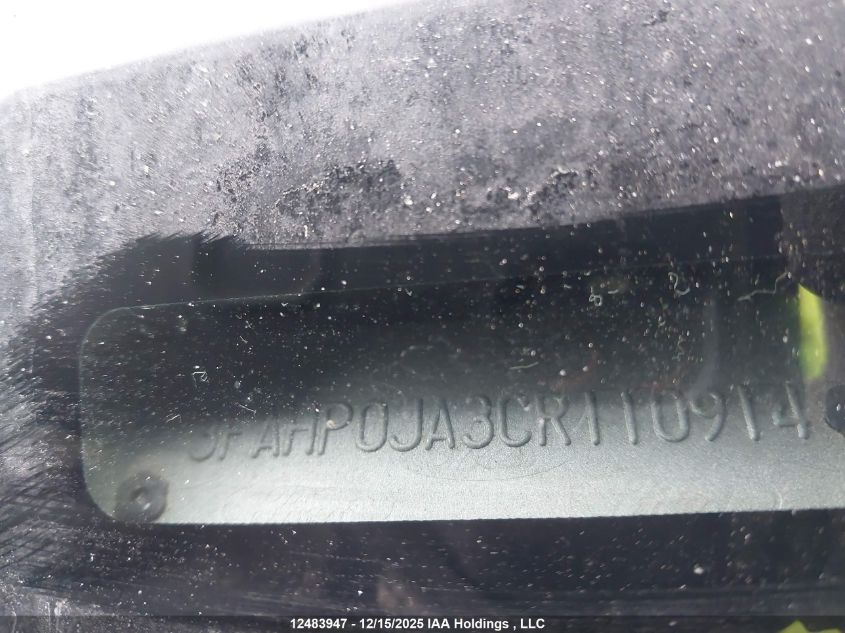 2012 Ford Fusion Sel VIN: 3FAHP0JA3CR110914 Lot: 12483947