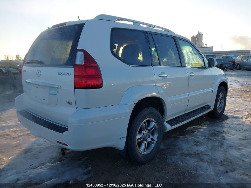 2008 Lexus Gx 470 470 VIN: JTJBT20X880160290 Lot: 12483952