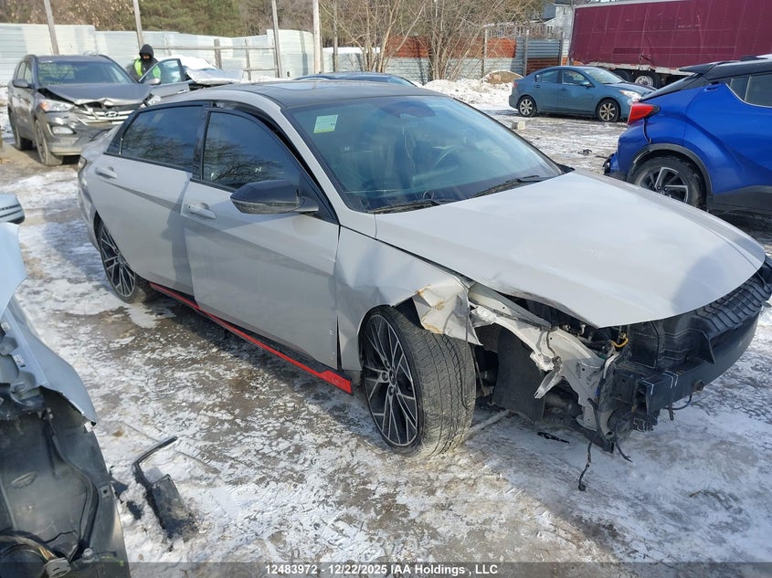 KMHLW4AK0NU008808 2022 Hyundai Elantra N Dct auction photo 1