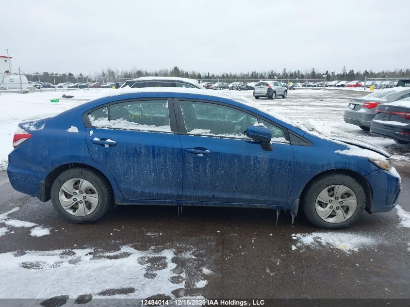 2015 Honda Civic Lx VIN: 2HGFB2F44FH059391 Lot: 12484014