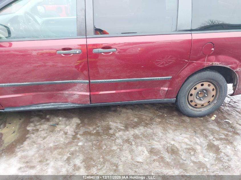 2017 Dodge Grand Caravan Se VIN: 2C4RDGBG1HR550467 Lot: 12484019