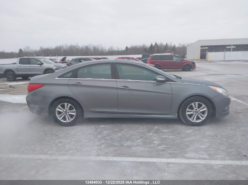 2014 Hyundai Sonata Gls VIN: 5NPEB4AC7EH855420 Lot: 12484033