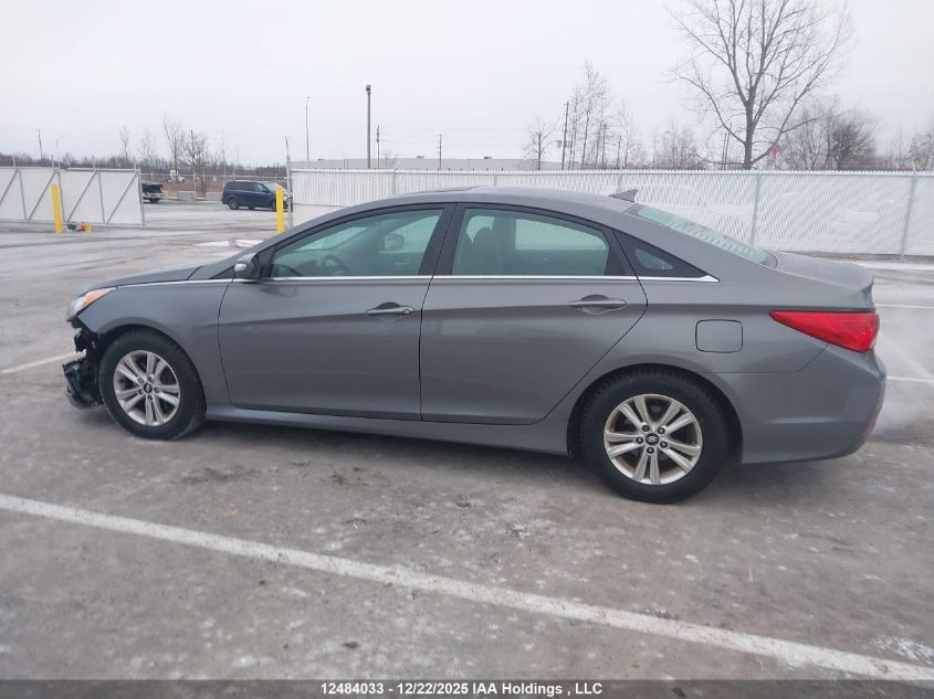 2014 Hyundai Sonata Gls VIN: 5NPEB4AC7EH855420 Lot: 12484033