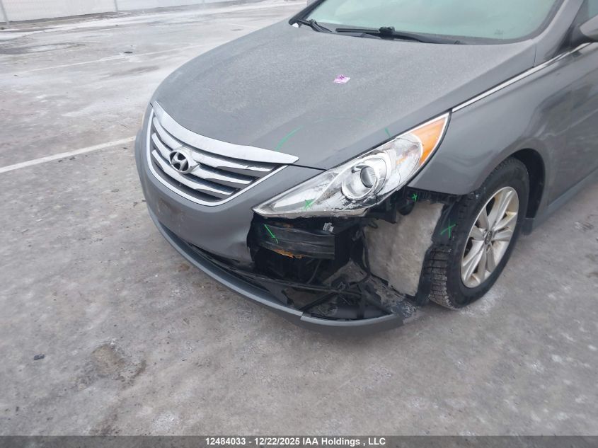 2014 Hyundai Sonata Gls VIN: 5NPEB4AC7EH855420 Lot: 12484033