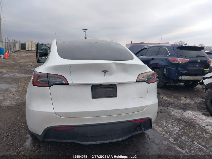 2023 Tesla Model Y Long Range VIN: LRWYGDEE6PC005946 Lot: 12484078