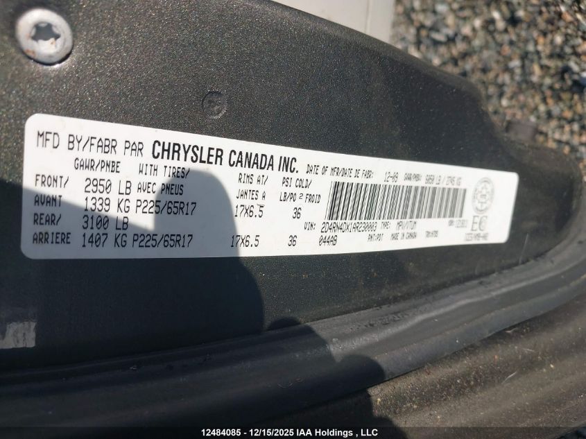 2010 Dodge Grand Caravan Se VIN: 2D4RN4DX1AR230003 Lot: 12484085