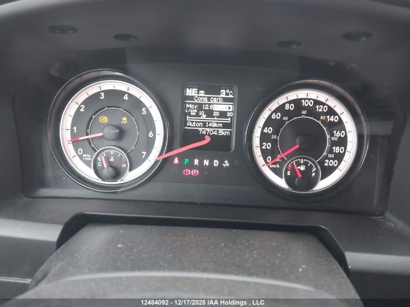 2023 Ram 1500 Classic Slt VIN: 1C6RR7LT2PS581020 Lot: 12484092