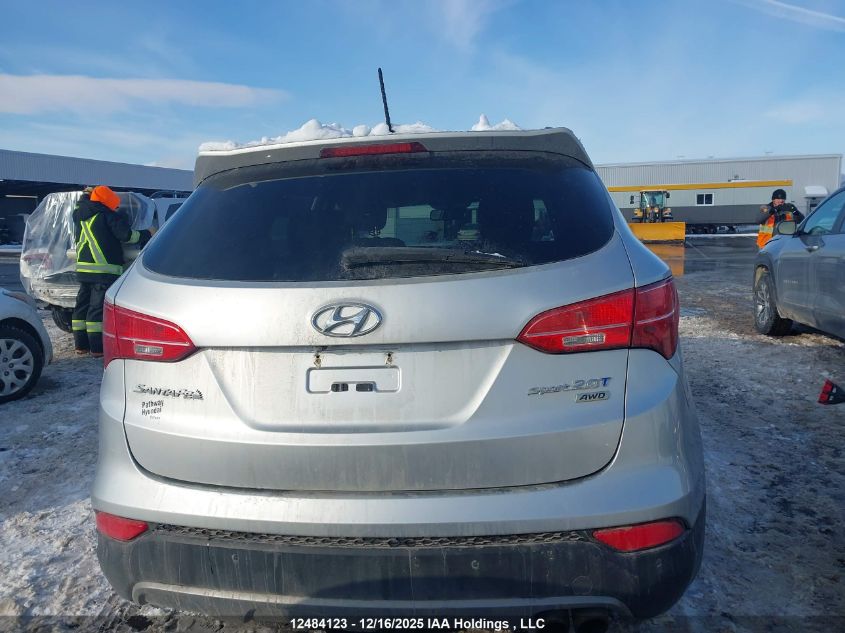 2015 Hyundai Santa Fe Sport 2.0T Se VIN: 5XYZUDLA7FG262706 Lot: 12484123