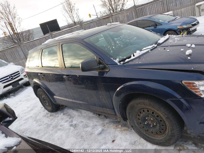 2017 Dodge Journey Cvp/Se VIN: 3C4PDCAB8HT595201 Lot: 12484142