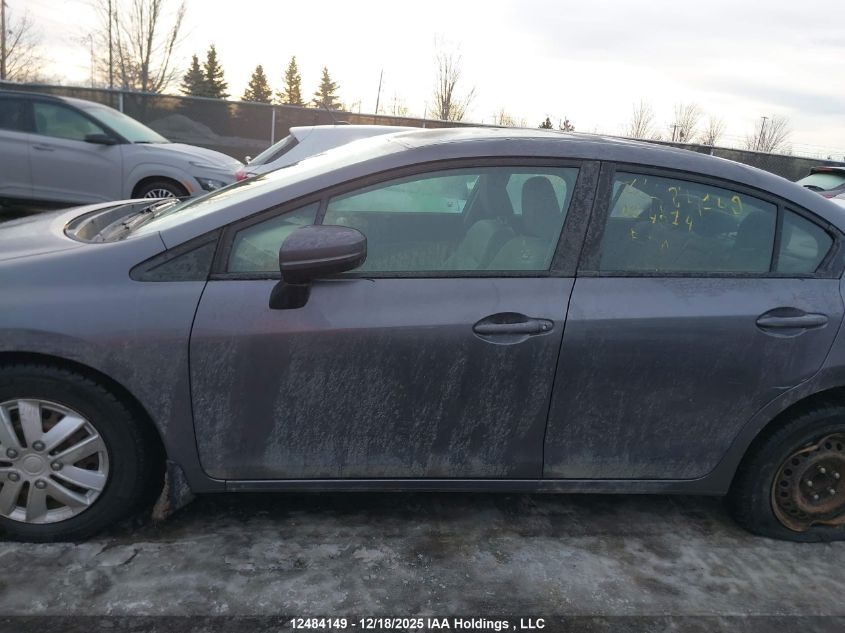 2014 Honda Civic Lx VIN: 2HGFB2F44EH014014 Lot: 12484149