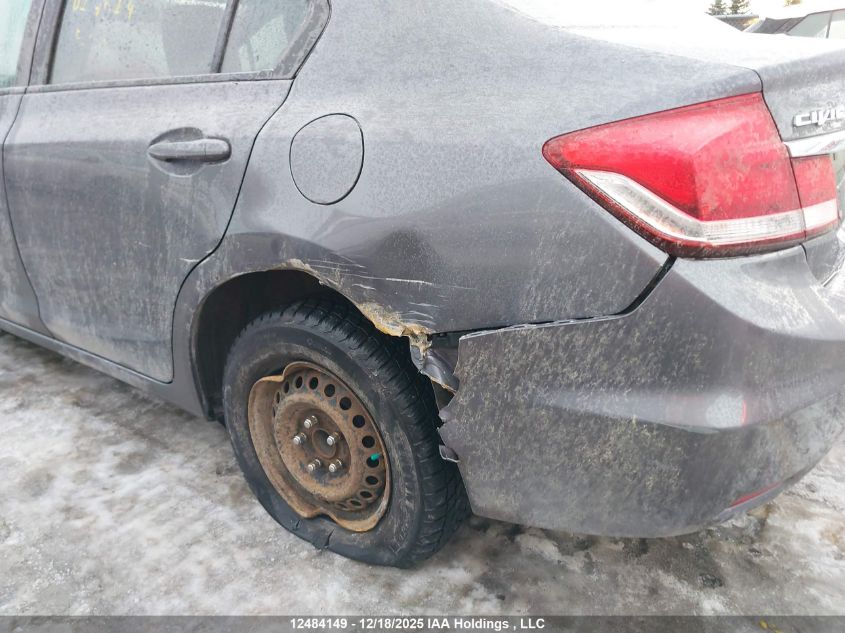 2014 Honda Civic Lx VIN: 2HGFB2F44EH014014 Lot: 12484149