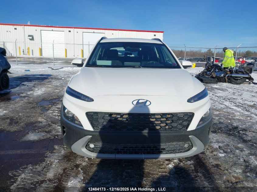 2022 Hyundai Kona Preferred Awd VIN: KM8K2CAB1NU913477 Lot: 12484173