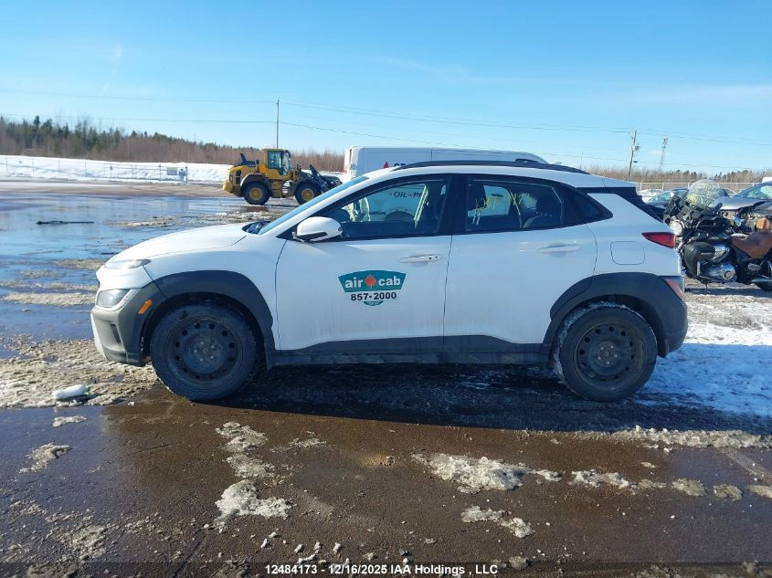 2022 Hyundai Kona Preferred Awd VIN: KM8K2CAB1NU913477 Lot: 12484173