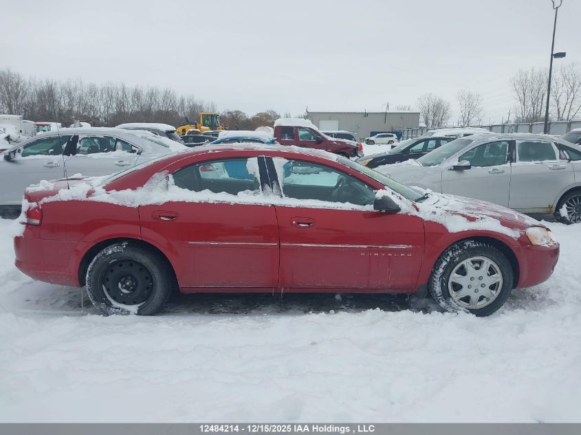 2001 Chrysler Sebring VIN: 1C3EL56U71N701390 Lot: 12484214