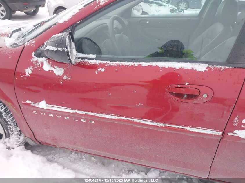 2001 Chrysler Sebring VIN: 1C3EL56U71N701390 Lot: 12484214