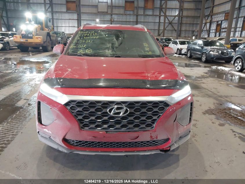 2020 Hyundai Santa Fe Essential Fwd VIN: 5NMS23AD6LH197721 Lot: 12484219