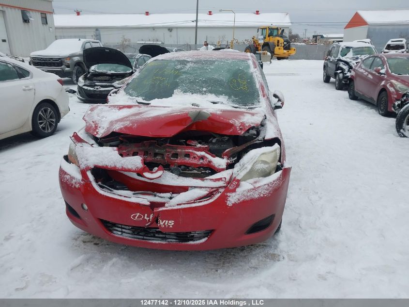 2007 Toyota Yaris VIN: JTDBT923071166924 Lot: 12477142X