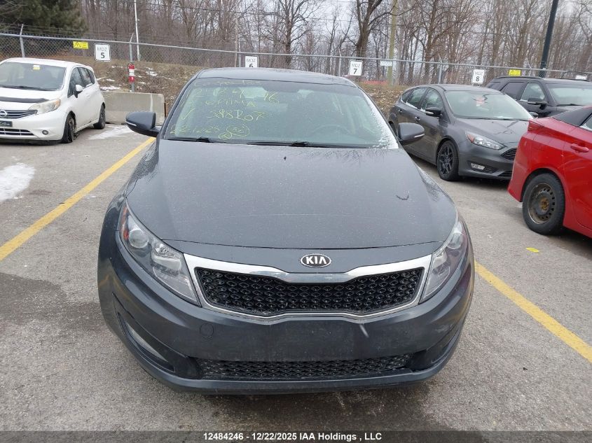 2013 Kia Optima Ex/Ex Luxury/Ex+ VIN: KNAGN4A77D5388207 Lot: 12484246