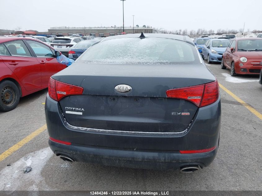 2013 Kia Optima Ex/Ex Luxury/Ex+ VIN: KNAGN4A77D5388207 Lot: 12484246