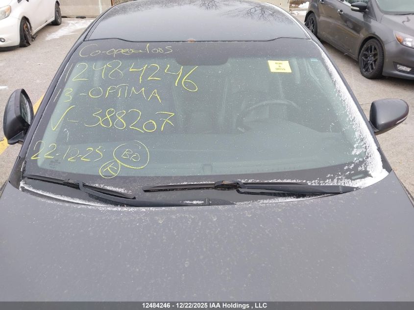 2013 Kia Optima Ex/Ex Luxury/Ex+ VIN: KNAGN4A77D5388207 Lot: 12484246
