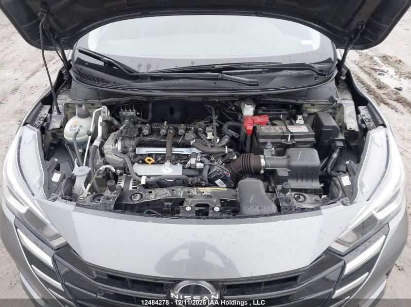 2025 Nissan Versa Sv VIN: 3N1CN8EV6SL833618 Lot: 12484278