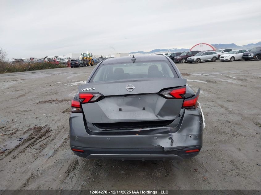 2025 Nissan Versa Sv VIN: 3N1CN8EV6SL833618 Lot: 12484278