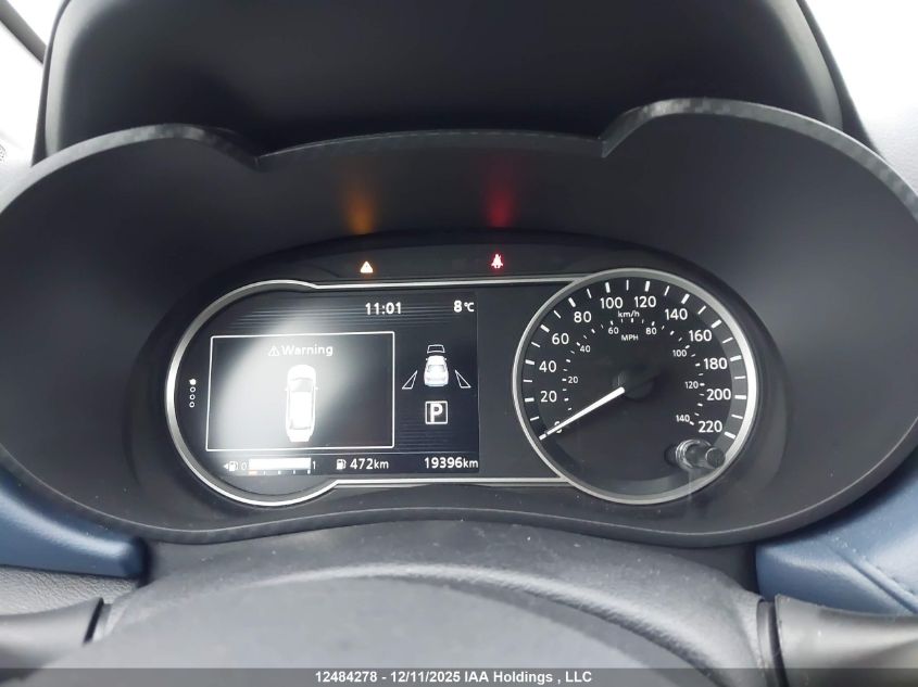 2025 Nissan Versa Sv VIN: 3N1CN8EV6SL833618 Lot: 12484278