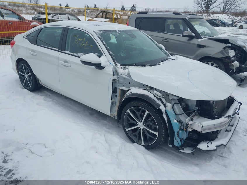 2HGFE1F99NH007427 2022 Honda Civic Touring auction photo 1
