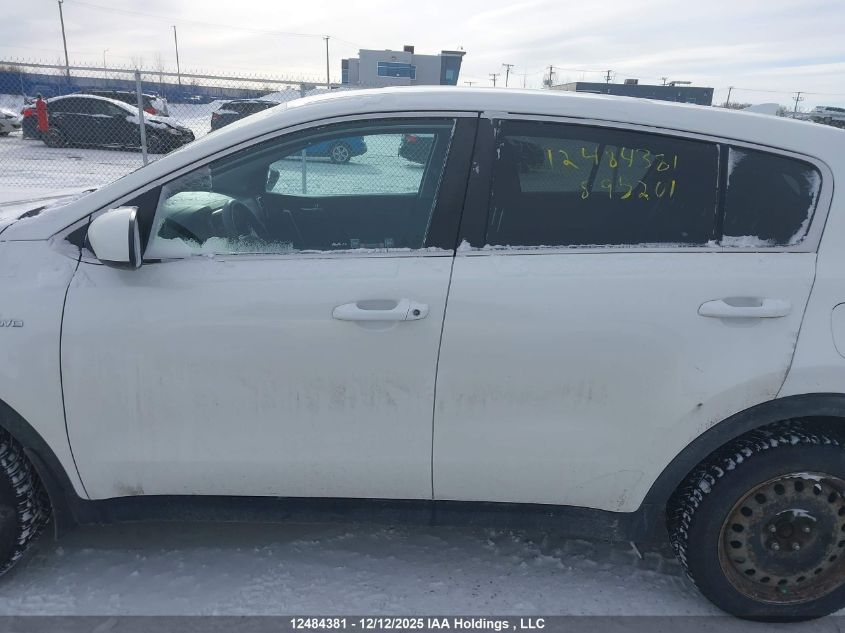 2021 Kia Sportage Lx/Lx S VIN: KNDPMCAC8M7895201 Lot: 12484381