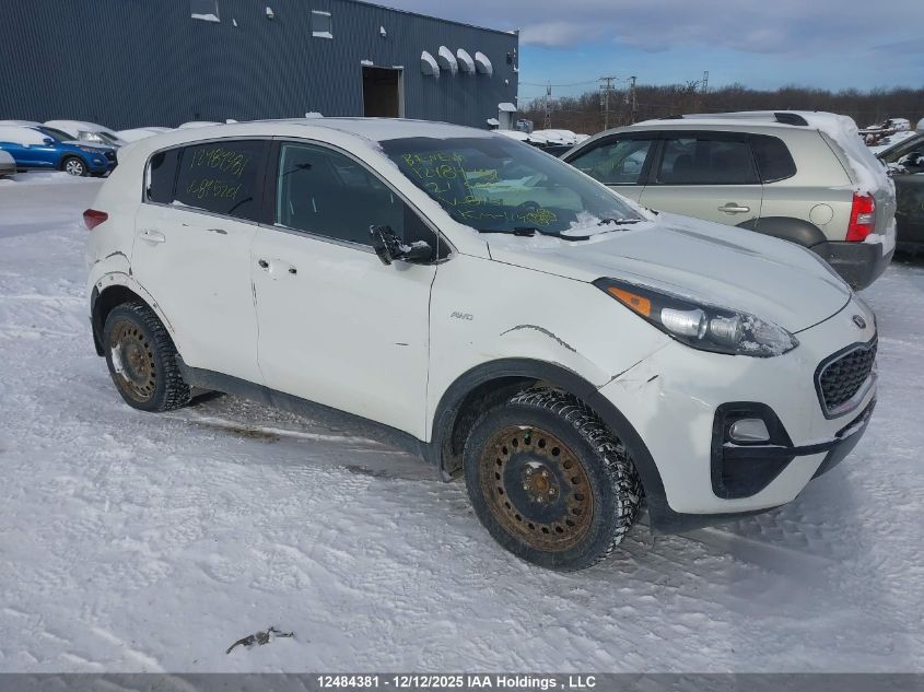 2021 Kia Sportage Lx/Lx S VIN: KNDPMCAC8M7895201 Lot: 12484381