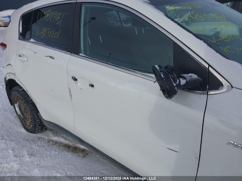 2021 Kia Sportage Lx/Lx S VIN: KNDPMCAC8M7895201 Lot: 12484381