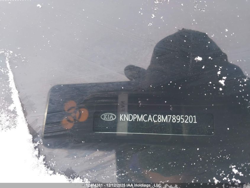 2021 Kia Sportage Lx/Lx S VIN: KNDPMCAC8M7895201 Lot: 12484381
