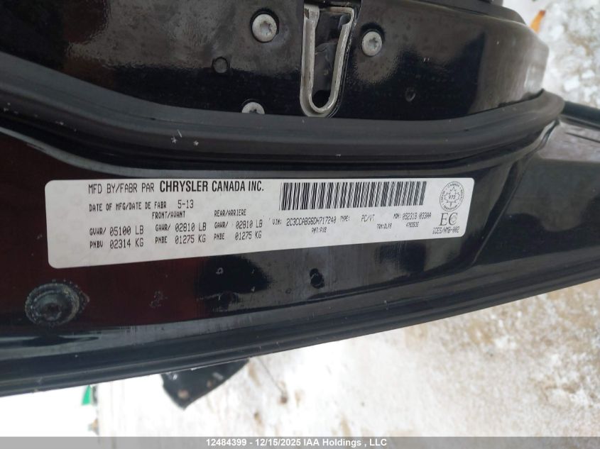 2013 Chrysler 300 S VIN: 2C3CCABG6DH717240 Lot: 12484399