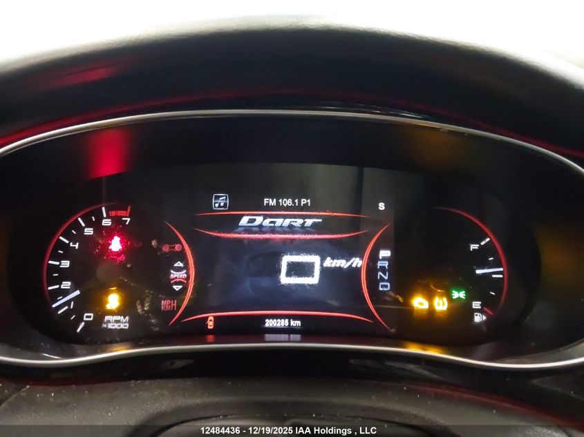 2013 Dodge Dart VIN: 1C3CDFCH7DD230711 Lot: 12484436