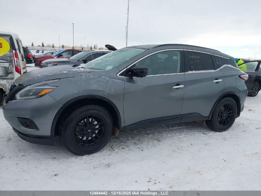 2018 Nissan Murano Midnight Edition/Platinum/Sl/Sv VIN: 5N1AZ2MH2JN121862 Lot: 12484442
