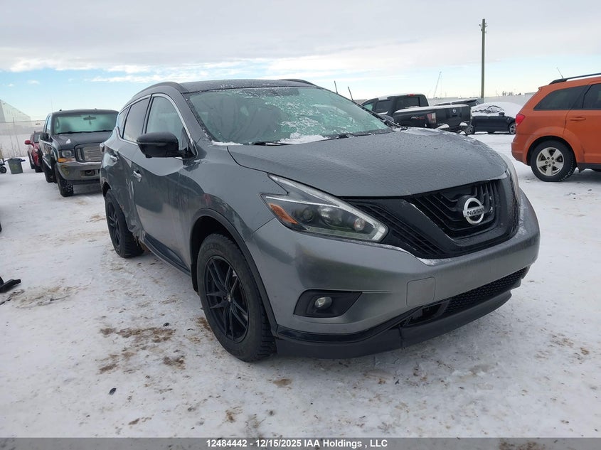 5N1AZ2MH2JN121862 2018 Nissan Murano Midnight Edition/Platinum/Sl/Sv auction photo 1