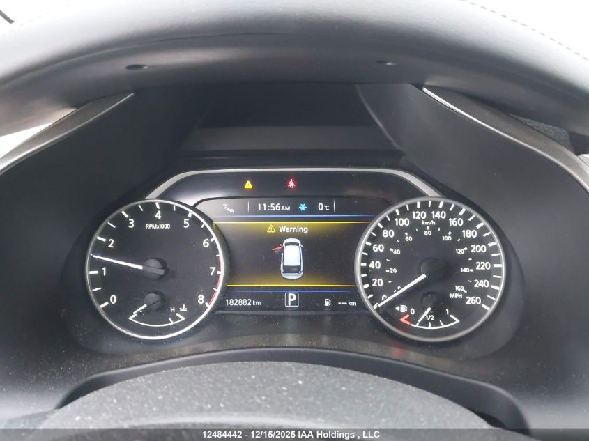 2018 Nissan Murano Midnight Edition/Platinum/Sl/Sv VIN: 5N1AZ2MH2JN121862 Lot: 12484442