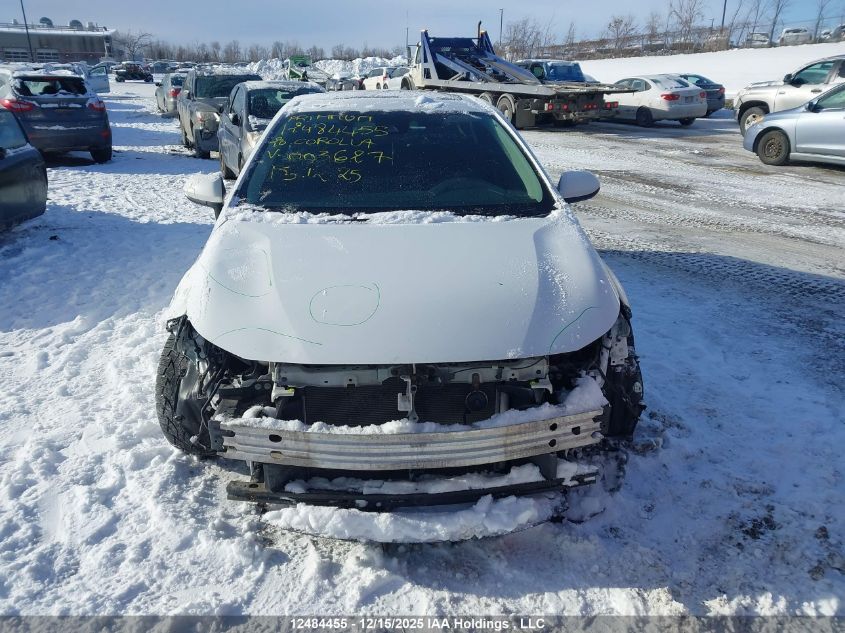 2020 Toyota Corolla Le VIN: 5YFBPRBE8LP003627 Lot: 12484455