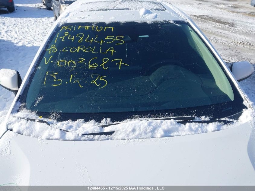 2020 Toyota Corolla Le VIN: 5YFBPRBE8LP003627 Lot: 12484455