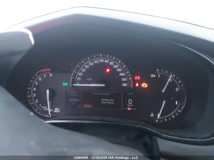 2017 Cadillac Cts Luxury VIN: 1G6AX5SS5H0191733 Lot: 12484459