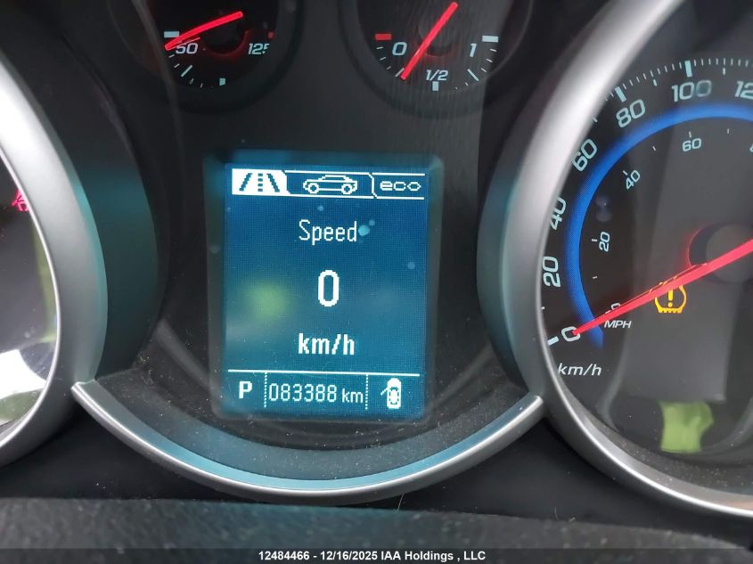 2016 Chevrolet Cruze Limited Eco VIN: 1G1PJ5SBXG7138453 Lot: 12484466