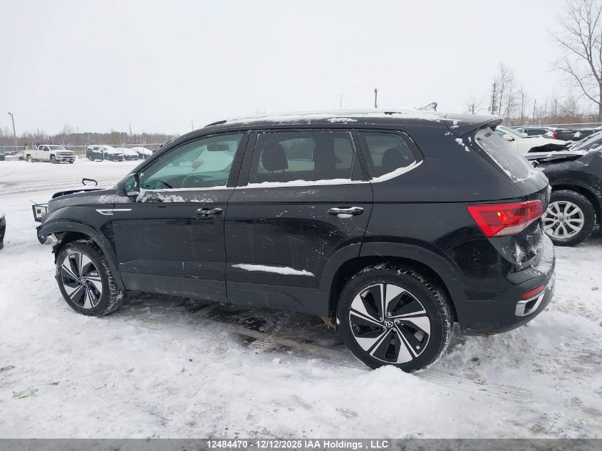 2024 Volkswagen Taos Se VIN: 3VVUX7B20RM095868 Lot: 12484470